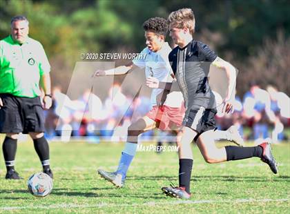 Thumbnail 2 in Wayne Country Day @ Trinity Academy (NCISAA 2A Quarterfinals) photogallery.