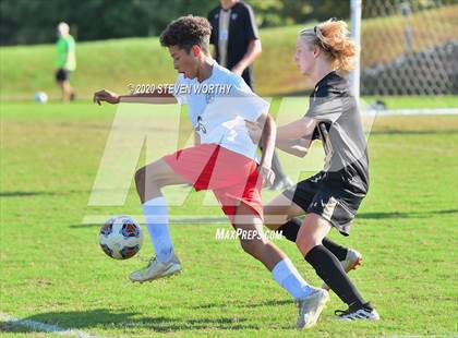 Thumbnail 3 in Wayne Country Day @ Trinity Academy (NCISAA 2A Quarterfinals) photogallery.