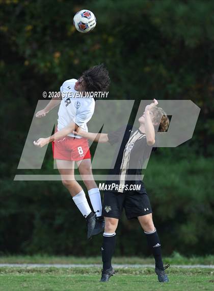 Thumbnail 3 in Wayne Country Day @ Trinity Academy (NCISAA 2A Quarterfinals) photogallery.