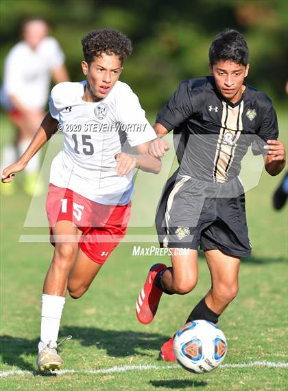 Thumbnail 2 in Wayne Country Day @ Trinity Academy (NCISAA 2A Quarterfinals) photogallery.