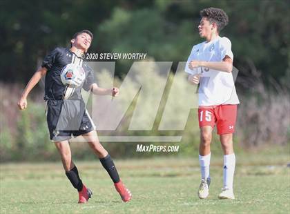 Thumbnail 2 in Wayne Country Day @ Trinity Academy (NCISAA 2A Quarterfinals) photogallery.
