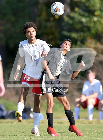 Thumbnail 1 in Wayne Country Day @ Trinity Academy (NCISAA 2A Quarterfinals) photogallery.