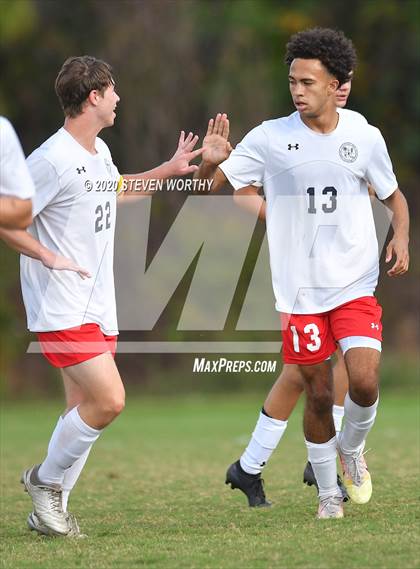 Thumbnail 1 in Wayne Country Day @ Trinity Academy (NCISAA 2A Quarterfinals) photogallery.