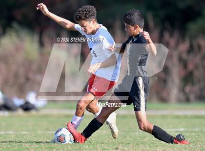 Thumbnail 2 in Wayne Country Day @ Trinity Academy (NCISAA 2A Quarterfinals) photogallery.