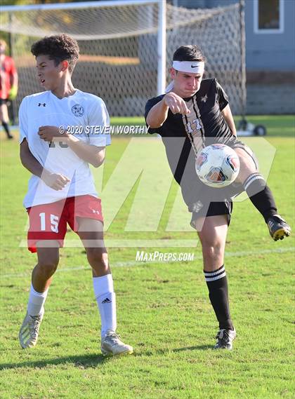Thumbnail 3 in Wayne Country Day @ Trinity Academy (NCISAA 2A Quarterfinals) photogallery.