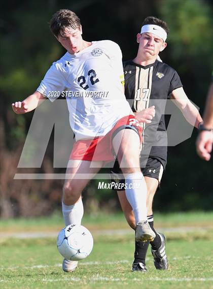 Thumbnail 2 in Wayne Country Day @ Trinity Academy (NCISAA 2A Quarterfinals) photogallery.