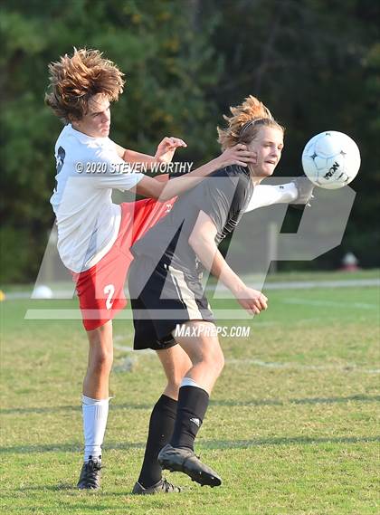 Thumbnail 1 in Wayne Country Day @ Trinity Academy (NCISAA 2A Quarterfinals) photogallery.