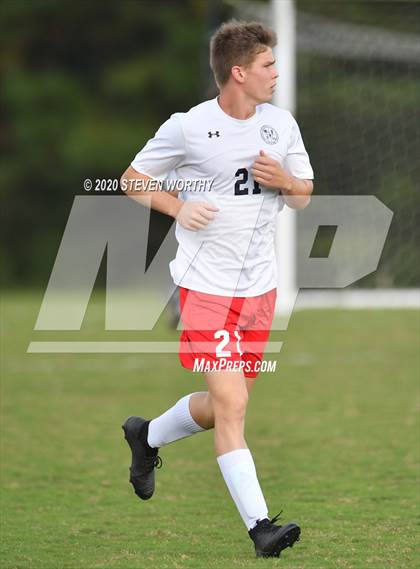 Thumbnail 2 in Wayne Country Day @ Trinity Academy (NCISAA 2A Quarterfinals) photogallery.