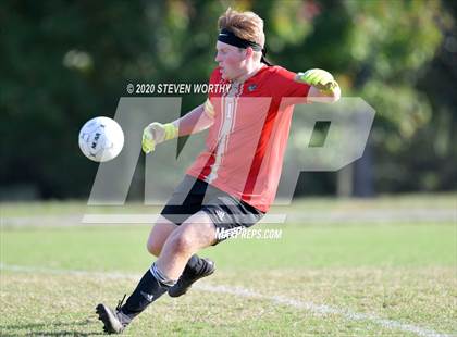 Thumbnail 2 in Wayne Country Day @ Trinity Academy (NCISAA 2A Quarterfinals) photogallery.