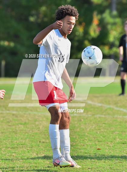 Thumbnail 2 in Wayne Country Day @ Trinity Academy (NCISAA 2A Quarterfinals) photogallery.