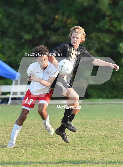 Thumbnail 3 in Wayne Country Day @ Trinity Academy (NCISAA 2A Quarterfinals) photogallery.