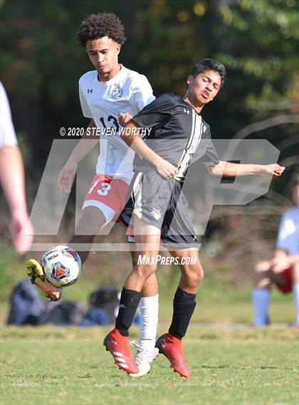 Thumbnail 2 in Wayne Country Day @ Trinity Academy (NCISAA 2A Quarterfinals) photogallery.