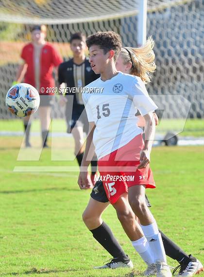 Thumbnail 1 in Wayne Country Day @ Trinity Academy (NCISAA 2A Quarterfinals) photogallery.