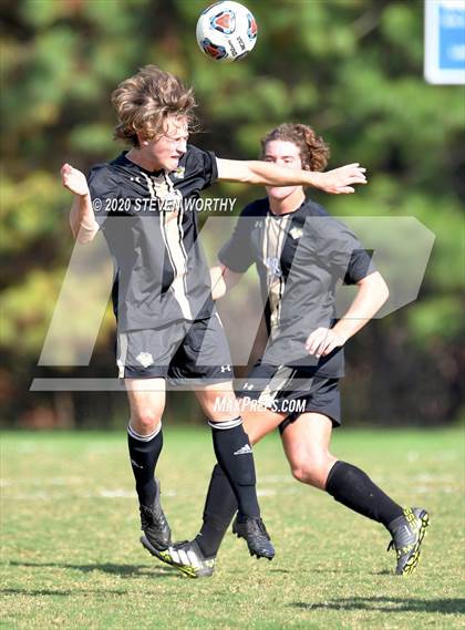 Thumbnail 3 in Wayne Country Day @ Trinity Academy (NCISAA 2A Quarterfinals) photogallery.