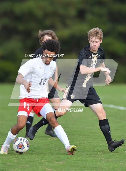 Thumbnail 1 in Wayne Country Day @ Trinity Academy (NCISAA 2A Quarterfinals) photogallery.