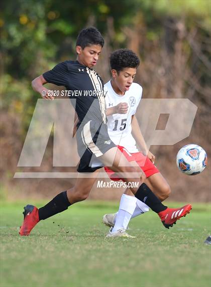 Thumbnail 1 in Wayne Country Day @ Trinity Academy (NCISAA 2A Quarterfinals) photogallery.