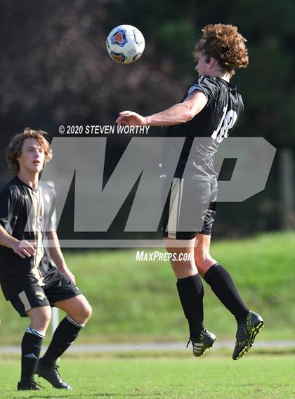 Thumbnail 2 in Wayne Country Day @ Trinity Academy (NCISAA 2A Quarterfinals) photogallery.
