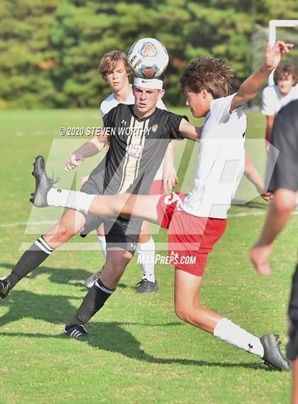 Thumbnail 2 in Wayne Country Day @ Trinity Academy (NCISAA 2A Quarterfinals) photogallery.