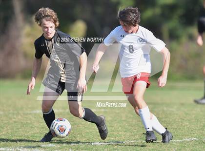 Thumbnail 2 in Wayne Country Day @ Trinity Academy (NCISAA 2A Quarterfinals) photogallery.