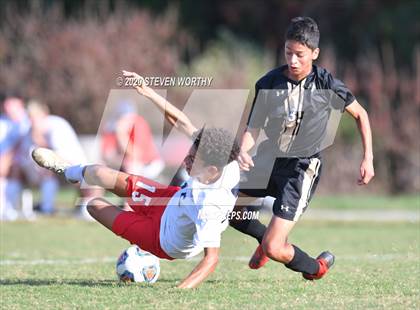 Thumbnail 1 in Wayne Country Day @ Trinity Academy (NCISAA 2A Quarterfinals) photogallery.