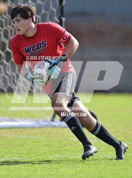 Thumbnail 3 in Wayne Country Day @ Trinity Academy (NCISAA 2A Quarterfinals) photogallery.