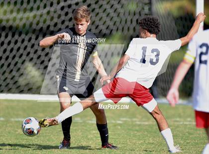Thumbnail 2 in Wayne Country Day @ Trinity Academy (NCISAA 2A Quarterfinals) photogallery.