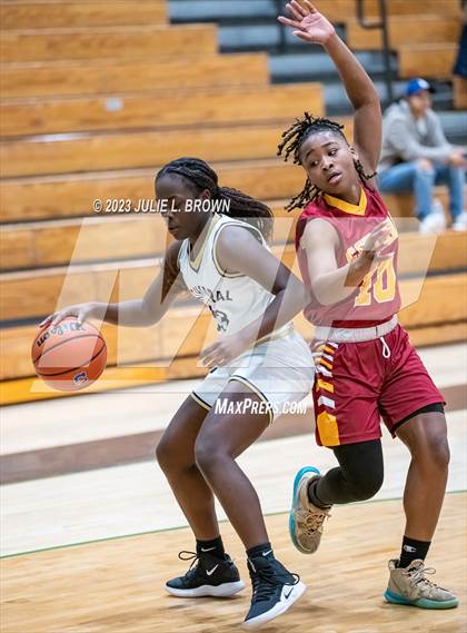 Thumbnail 1 in JV: Indianapolis Scecina Memorial @ Cathedral (City Alliance Tourney quarterfinal) photogallery.