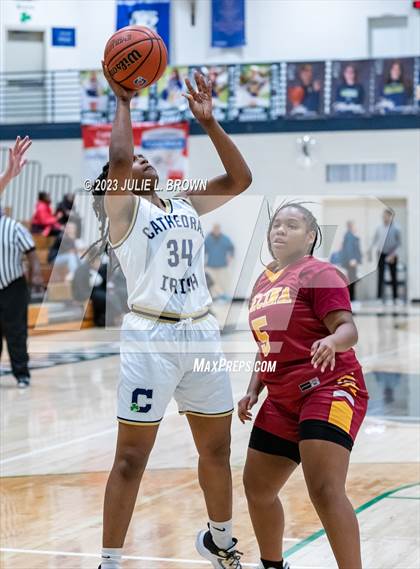 Thumbnail 3 in JV: Indianapolis Scecina Memorial @ Cathedral (City Alliance Tourney quarterfinal) photogallery.