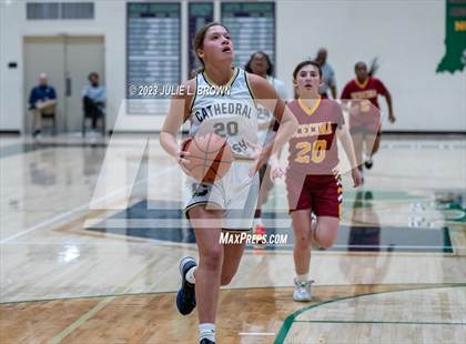 Thumbnail 1 in JV: Indianapolis Scecina Memorial @ Cathedral (City Alliance Tourney quarterfinal) photogallery.