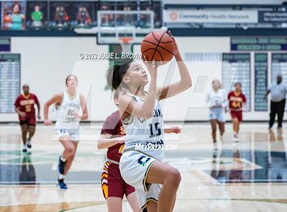 Thumbnail 1 in JV: Indianapolis Scecina Memorial @ Cathedral (City Alliance Tourney quarterfinal) photogallery.