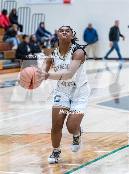 Thumbnail 3 in JV: Indianapolis Scecina Memorial @ Cathedral (City Alliance Tourney quarterfinal) photogallery.