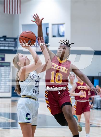 Thumbnail 2 in JV: Indianapolis Scecina Memorial @ Cathedral (City Alliance Tourney quarterfinal) photogallery.