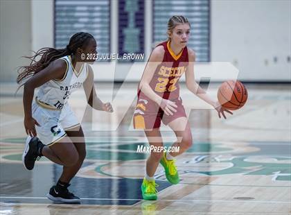 Thumbnail 1 in JV: Indianapolis Scecina Memorial @ Cathedral (City Alliance Tourney quarterfinal) photogallery.
