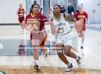 Thumbnail 1 in JV: Indianapolis Scecina Memorial @ Cathedral (City Alliance Tourney quarterfinal) photogallery.