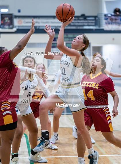 Thumbnail 3 in JV: Indianapolis Scecina Memorial @ Cathedral (City Alliance Tourney quarterfinal) photogallery.
