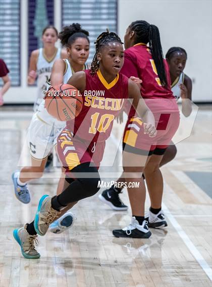 Thumbnail 3 in JV: Indianapolis Scecina Memorial @ Cathedral (City Alliance Tourney quarterfinal) photogallery.