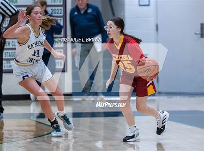 Thumbnail 3 in JV: Indianapolis Scecina Memorial @ Cathedral (City Alliance Tourney quarterfinal) photogallery.