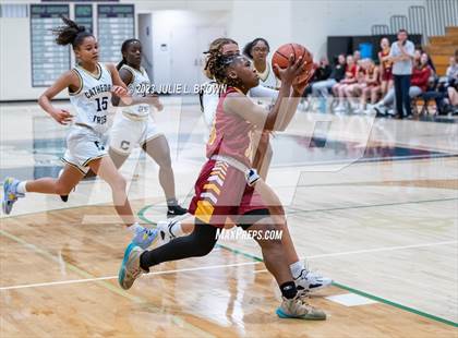 Thumbnail 1 in JV: Indianapolis Scecina Memorial @ Cathedral (City Alliance Tourney quarterfinal) photogallery.