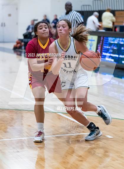 Thumbnail 3 in JV: Indianapolis Scecina Memorial @ Cathedral (City Alliance Tourney quarterfinal) photogallery.