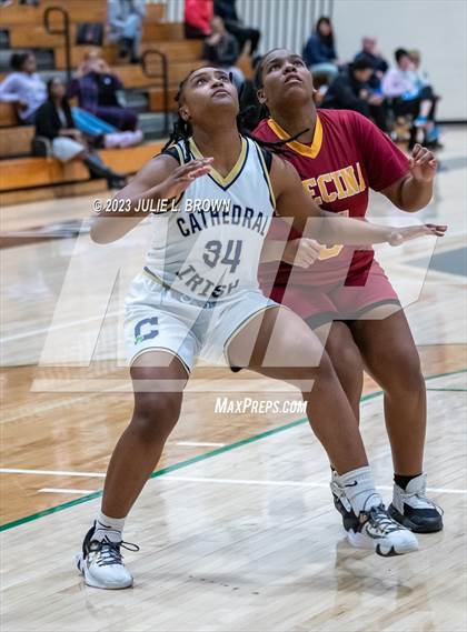 Thumbnail 1 in JV: Indianapolis Scecina Memorial @ Cathedral (City Alliance Tourney quarterfinal) photogallery.