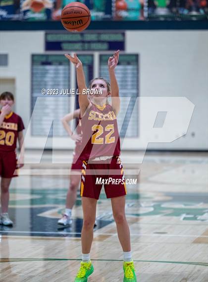 Thumbnail 1 in JV: Indianapolis Scecina Memorial @ Cathedral (City Alliance Tourney quarterfinal) photogallery.