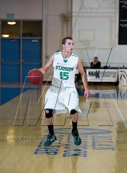 Thumbnail 2 in Cathedral Catholic vs St. Joseph (National Prep Classic) photogallery.