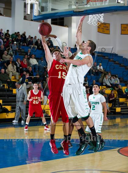 Thumbnail 2 in Cathedral Catholic vs St. Joseph (National Prep Classic) photogallery.