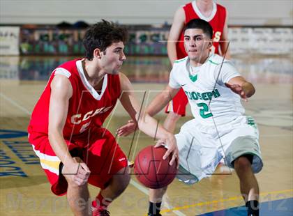 Thumbnail 2 in Cathedral Catholic vs St. Joseph (National Prep Classic) photogallery.