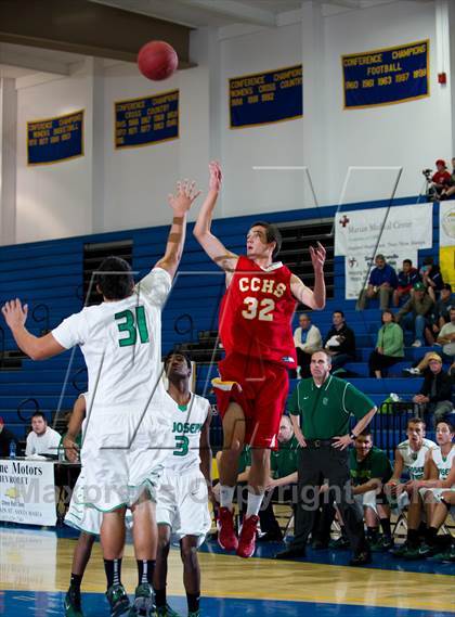 Thumbnail 2 in Cathedral Catholic vs St. Joseph (National Prep Classic) photogallery.