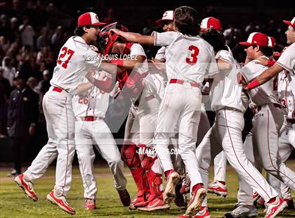 Thumbnail 3 in Corona vs. Harvard-Westlake (CIF SS DIV 1 Championship) photogallery.