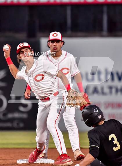 Thumbnail 2 in Corona vs. Harvard-Westlake (CIF SS DIV 1 Championship) photogallery.