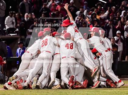 Thumbnail 2 in Corona vs. Harvard-Westlake (CIF SS DIV 1 Championship) photogallery.