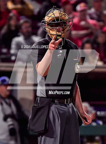 Thumbnail 2 in Corona vs. Harvard-Westlake (CIF SS DIV 1 Championship) photogallery.