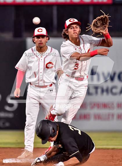 Thumbnail 2 in Corona vs. Harvard-Westlake (CIF SS DIV 1 Championship) photogallery.